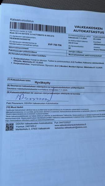 Saab 9-5 Валкеакоски - изображение 3