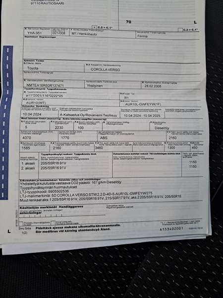 Toyota Corolla Verso Somero - изображение 4