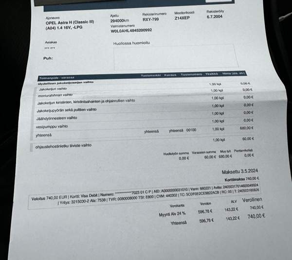 Opel Astra Kaarina – foto 4