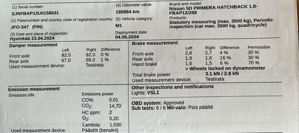 Nissan Primera Hyvinge - photo 8