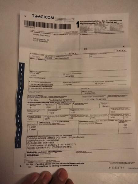 Ford Mondeo Tampere - valokuva 2