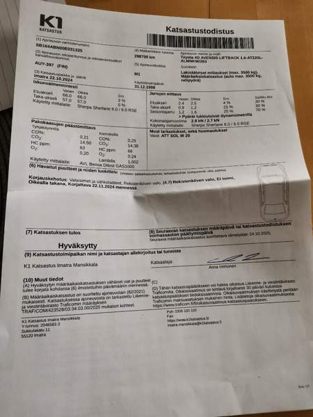 Toyota Avensis Иматра - изображение 4