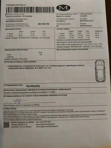 Audi A4 Kangasniemi – foto 8