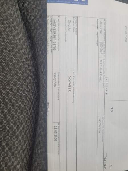 Chrysler Voyager Zaporiz'ka Oblast' – foto 6