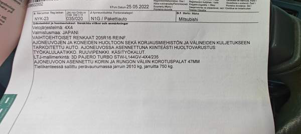 Mitsubishi Pajero Rovaniemi - valokuva 6