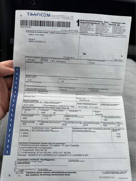 Audi A4 Turtkul - valokuva 8