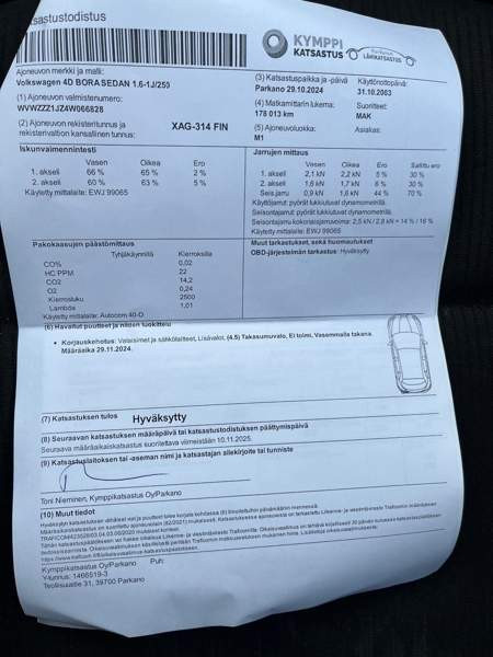 Volkswagen Bora Parkano - изображение 6