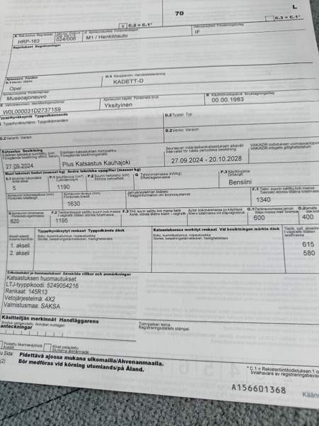 Opel Kadett Teuva – foto 5