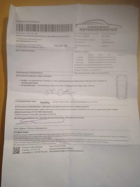 Audi A6 Porvoo - valokuva 7