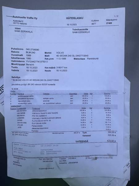 Volvo 240 Helsinki - valokuva 6