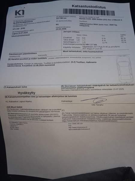 Honda Civic Lapua - valokuva 6