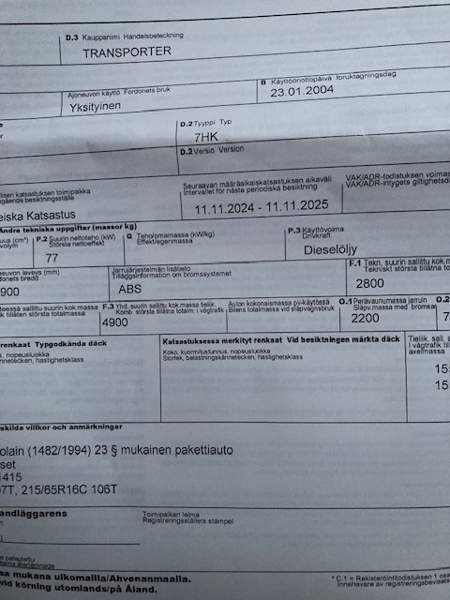 Volkswagen Transporter Helsinki - photo 8