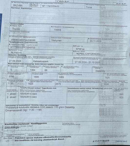 Toyota Yaris Tampere – foto 7