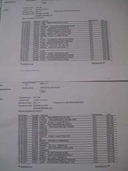 Toyota Avensis Oulu – foto 7