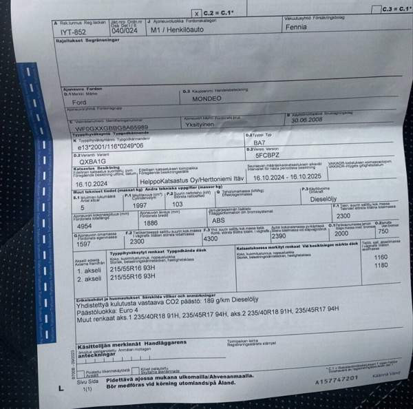 Ford Mondeo Helsinki – foto 3