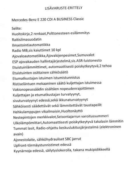 Mercedes-Benz 220 Tampere - valokuva 8