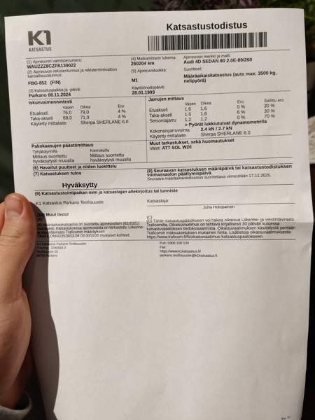 Audi 80 Parkano - изображение 2