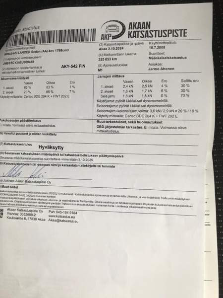 Mitsubishi Lancer Макао - изображение 7