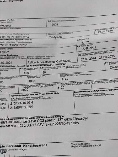 Peugeot 3008 Kitee – foto 6