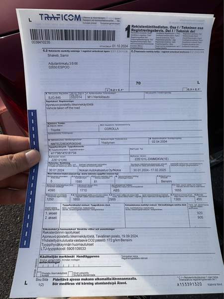 Toyota Corolla Espoo - photo 5