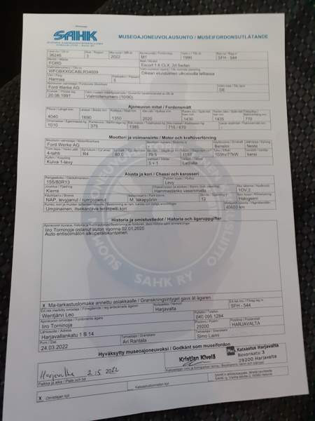 Ford Escort Harjavalta - valokuva 6