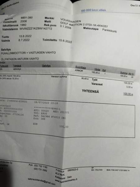 Volkswagen Golf Kouvola - valokuva 7