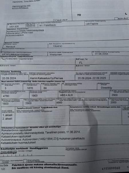 Renault Trafic Kauhava - photo 7