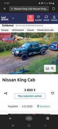 Nissan King Cab Kemijärvi