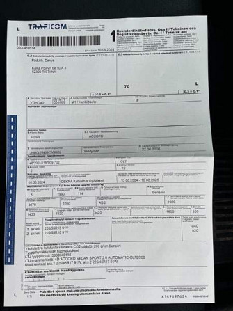 Honda Accord Mikkeli - photo 4