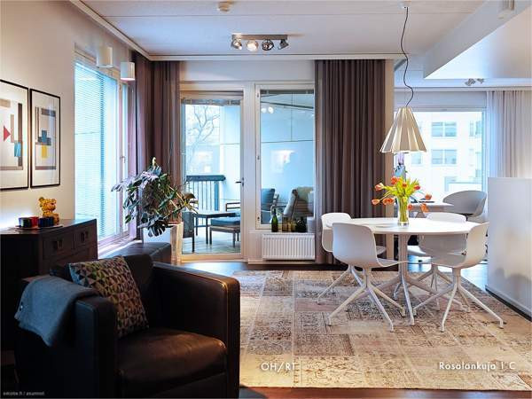 3h, avok, s, kph, khh, vh, lasitettu parveke  Helsinki - photo 1