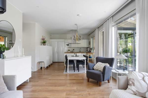 4h+avok+kph+s+wc+varasto+osittain lasitettu terass  Espoo - photo 4