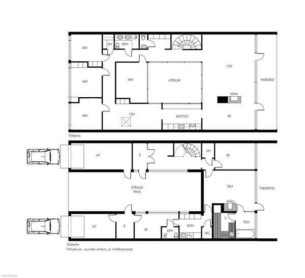 2 oh, 5-6 mh, keittiö, rt, 2kph, 3 wc, sauna, khh  Helsinki - valokuva 8