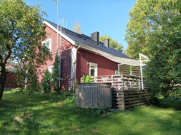 4h, k, eteinen, aula, 2 x wc, sh, khh, lasikuisti,  Mynämäki - изображение 1