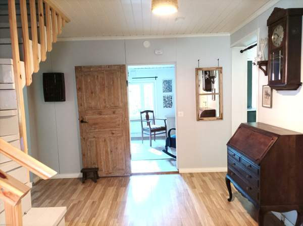 4h, k, eteinen, aula, 2 x wc, sh, khh, lasikuisti,  Mynämäki - изображение 5