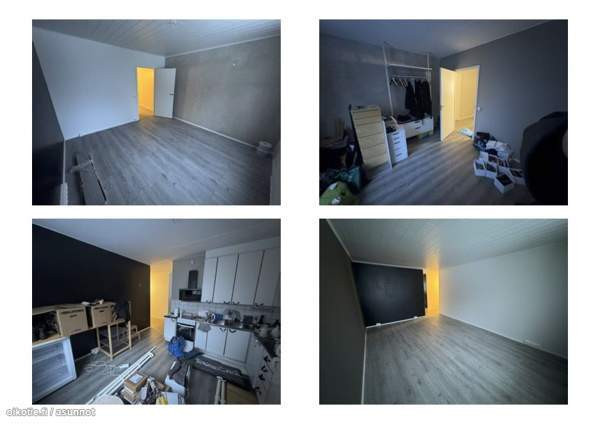 3h + keittiö, vaatehuone ja parveke.  Ювяскюля - изображение 3