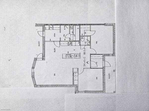 3h, k, khh, kph, s, wc, terassi, autotalli, ulkova  Hollola – foto 3