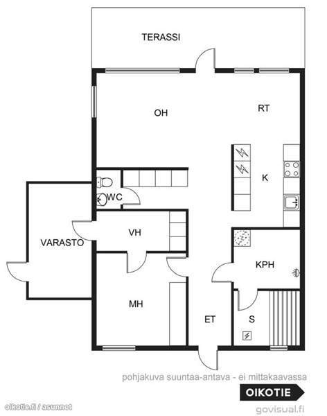 2h + k+s + iso varasto  Kaarina – foto 5