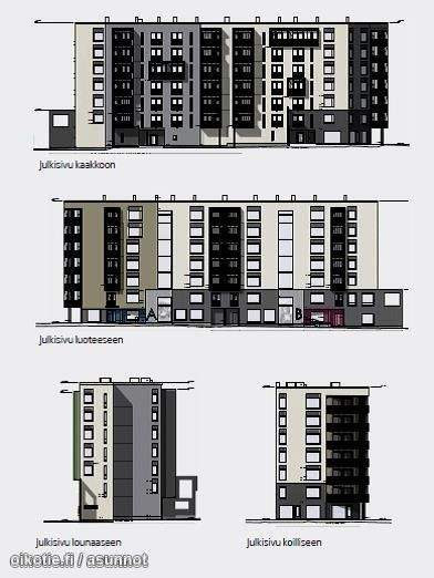 1h + avok + kylpyhuone + ranskalainen parveke  Вантаа - изображение 4
