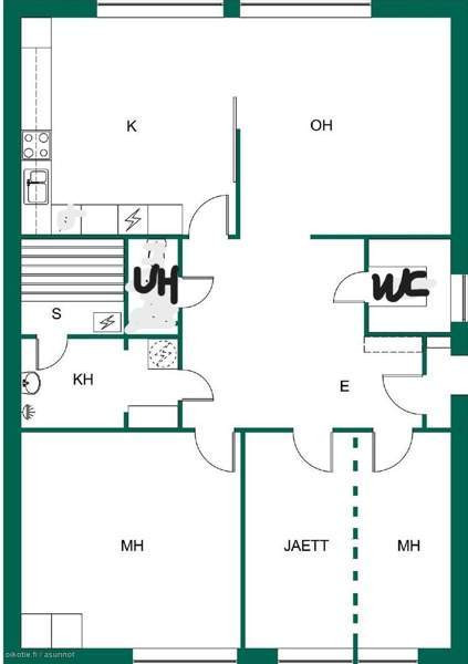 4h + avok + et + wc + ph+ s + komero  Luga – foto 5