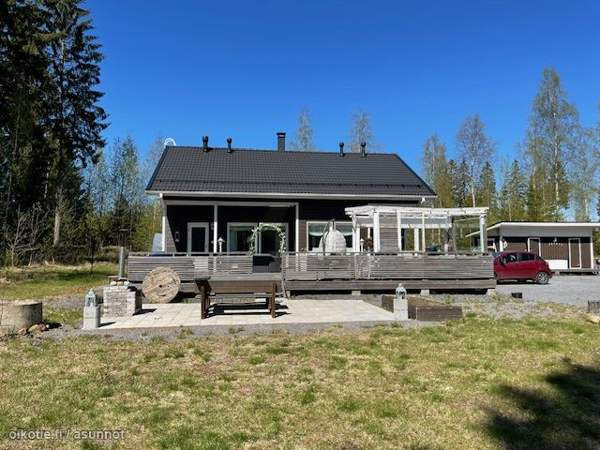 Olohuone, 2 makuuhuonetta, keittiö, ruokailutila,  Hartola - valokuva 1