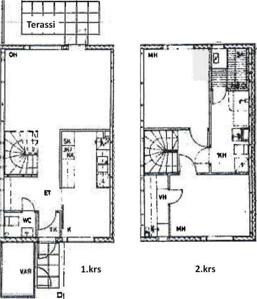 3h + k + vh + kph + s + wc + var  Kirkkonummi - valokuva 4
