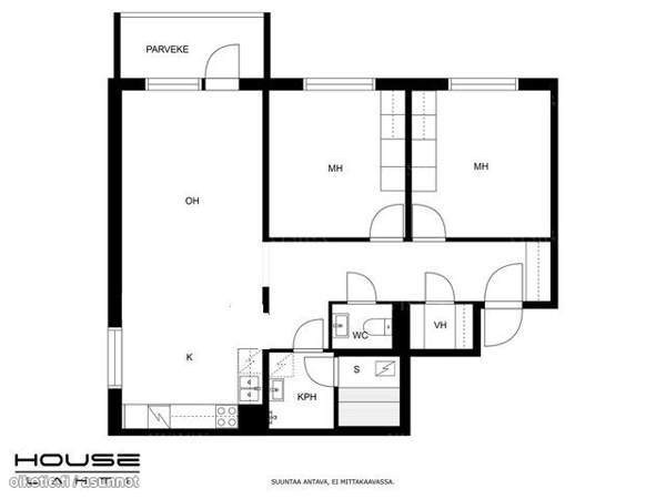 3h + k+vh+wc+kph+sauna+lasit.parveke  Glebychevo - photo 2
