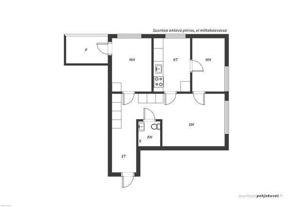 3h + k + kph + p  Leppävirta - valokuva 2