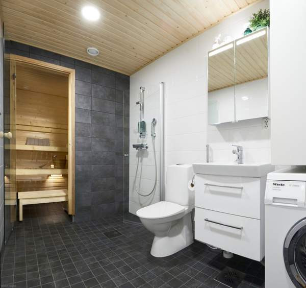 5h + 2 x avok.+ 2 x wc+ kylpyhuone + sauna + lasit  Helsinki – foto 8
