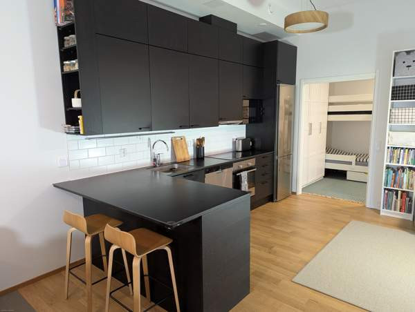 3 h + avok + kph + wc + vh + lasitettu parveke  Helsinki - valokuva 3