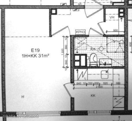 1h+kk  Tampere – foto 5