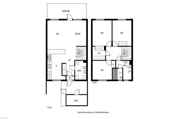 4h + avok + kph + s + wc + vh + piha  Helsinki - изображение 2