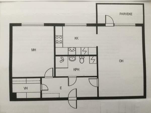 2h + kk + p + vh  Mikkeli - valokuva 3