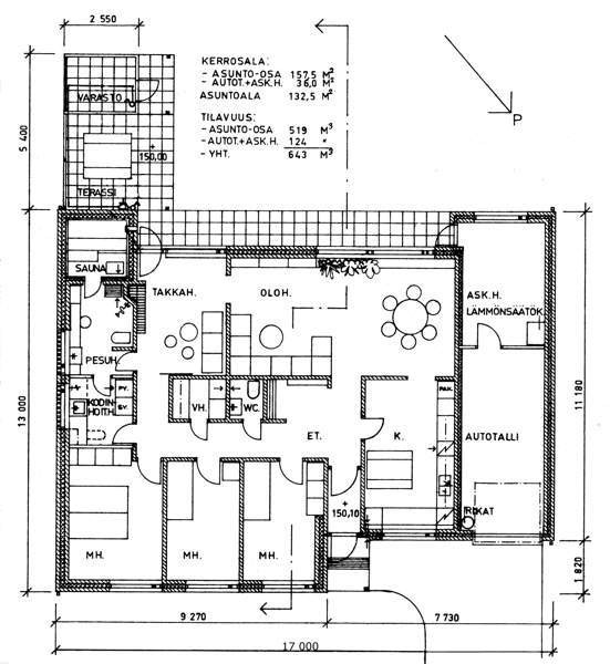5h + keittiö + sauna + pesuhuone + erillinen WC +  Ювяскюля - изображение 2