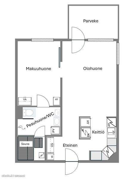 2h + k + s + p + kph/wc  Kouvola - photo 2